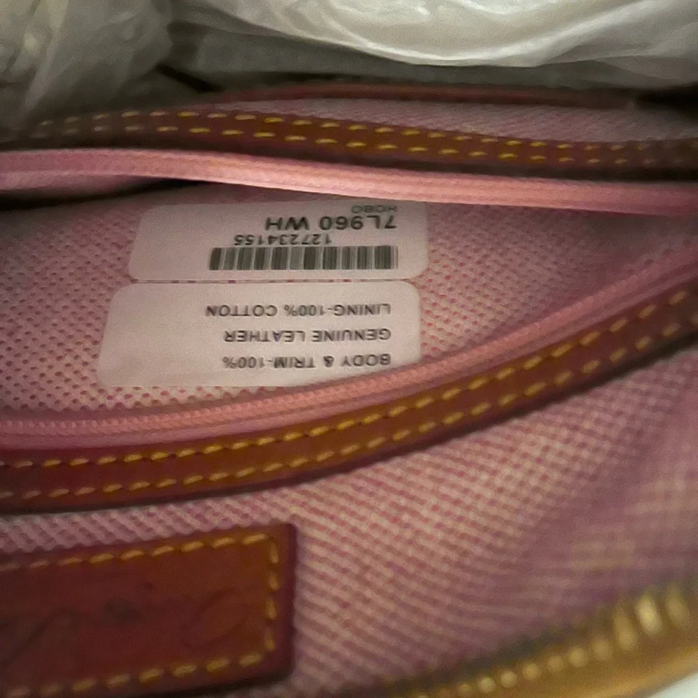 Dooney & Bourke White and Brown Women's Bag